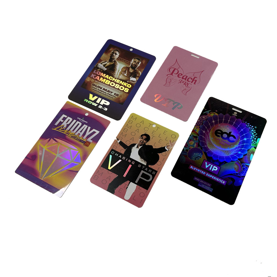 Custom Metallic PVC Card