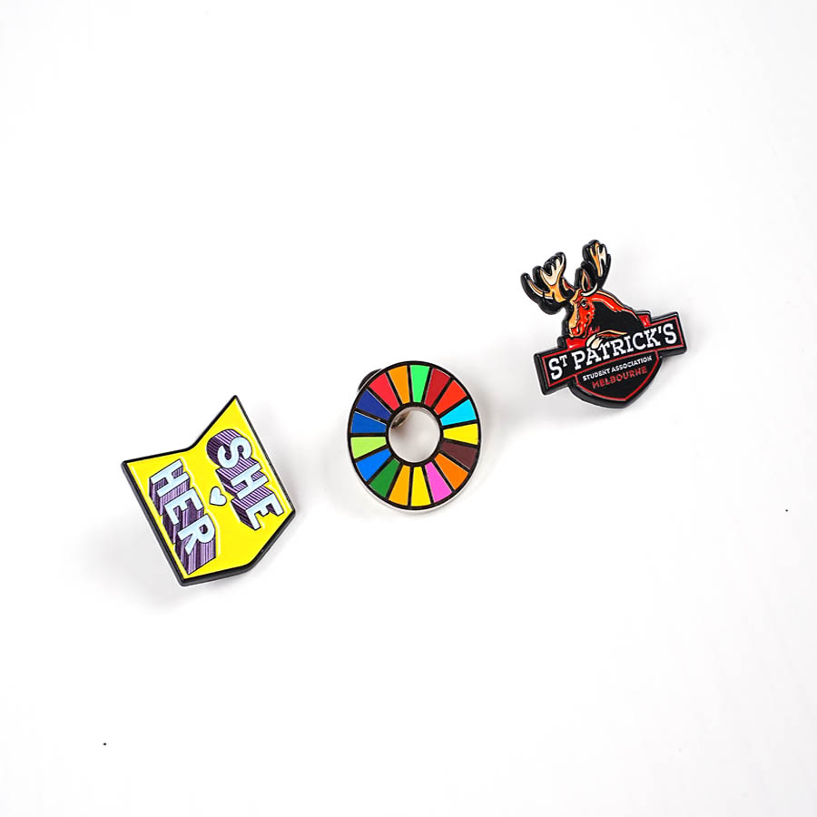 Custom Cartoon Metal Badge Manufacturer