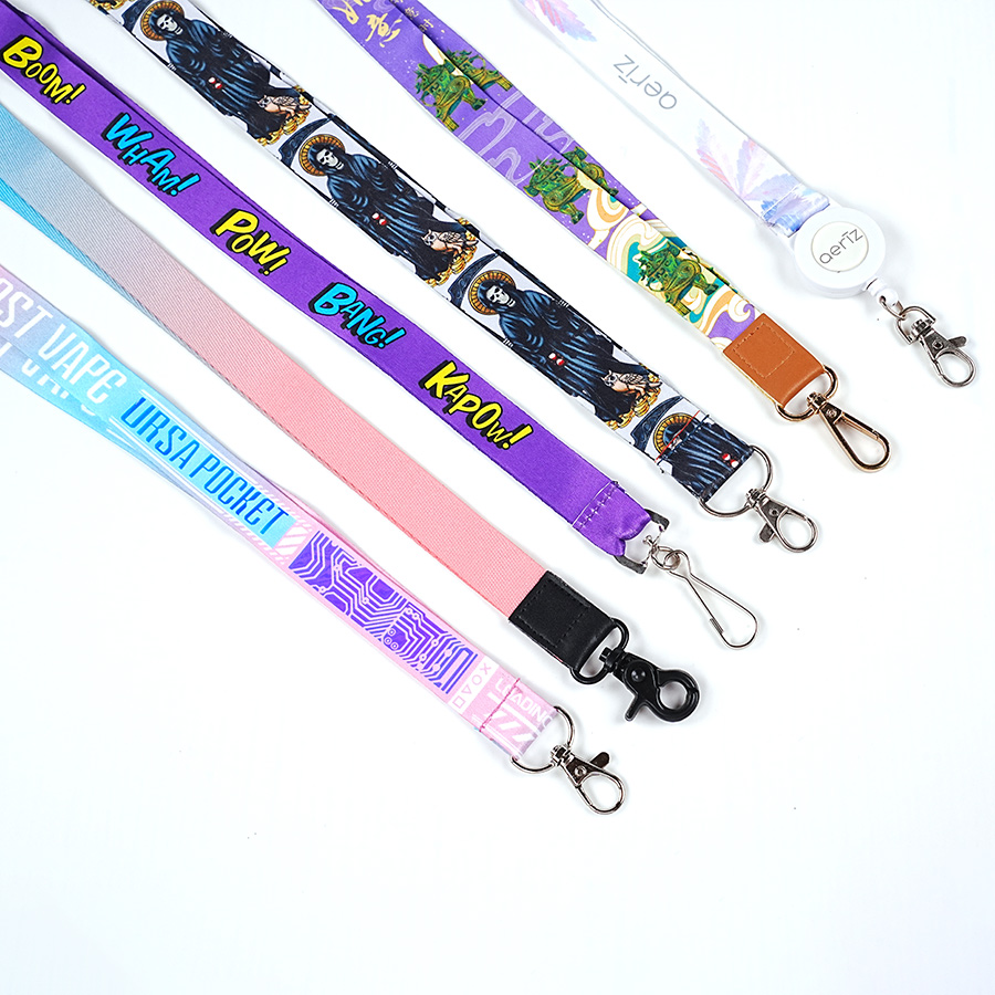 Benutzerdefiniertes Farbsublimations-Lanyard