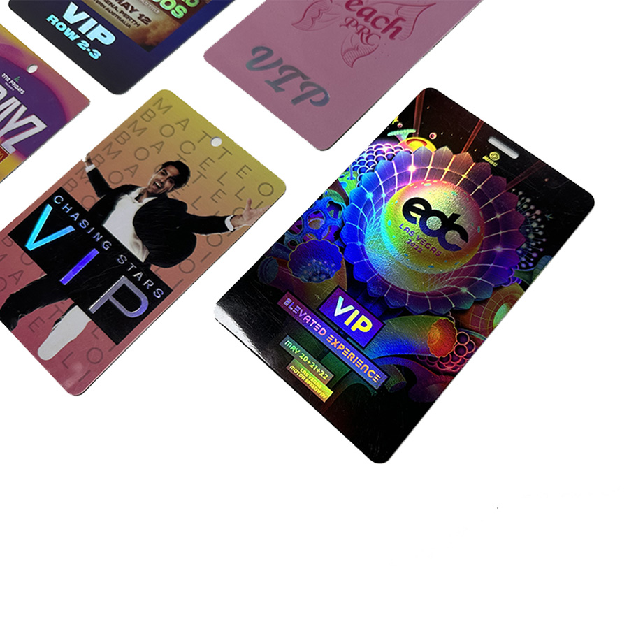 Custom Metallic PVC Card